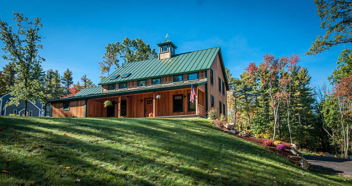 New England Farmhouse – Post & Beam